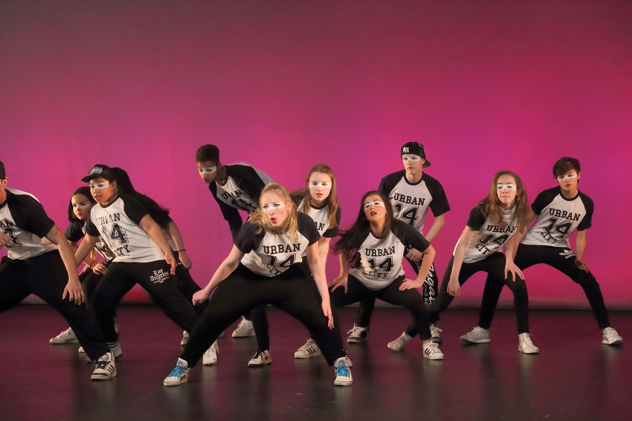 East Grinstead street dance School Performing on stage Dancers from across East Grinstead and Crawley come together to perform at a dance show
